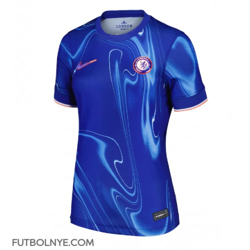 Camiseta Chelsea Primera Equipación para mujer 2024-25 manga corta